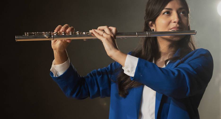 Flutiste pour mariage à Gordes